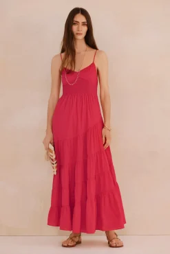 Hoss Intropia Abril. Vestido tirantes.