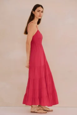 Hoss Intropia Abril. Vestido tirantes.