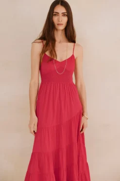 Hoss Intropia Abril. Vestido tirantes.