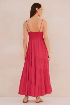 Hoss Intropia Abril. Vestido tirantes.