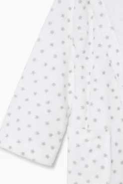 Crianças Textura Albornoz niños rizo 100% algodón estrellas