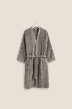 Textura Albornoz rizo algodón bambú unisex