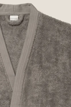 Textura Albornoz rizo algodón bambú unisex