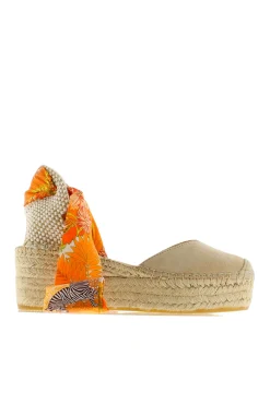 Vidorreta Alpargata cuña yute beige