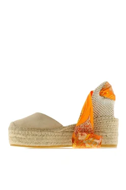 Vidorreta Alpargata cuña yute beige