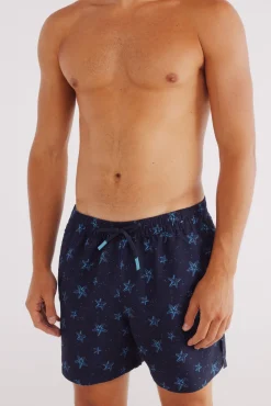 Springfield Bañador estampado estrellas