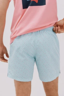 Cortefiel Bañador estampado geométrico triángulos