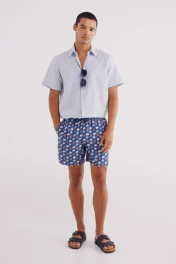 Springfield Bañador estampado hojas