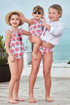 Crianças Gocco Bañador estampado hortensias