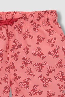 Crianças Gocco Bañador estampado langosta rosa