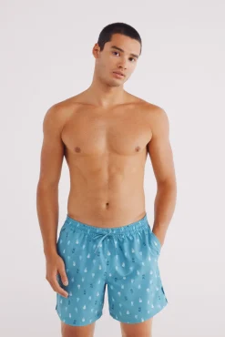 Springfield Bañador estampado medusas