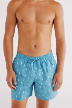 Springfield Bañador estampado medusas