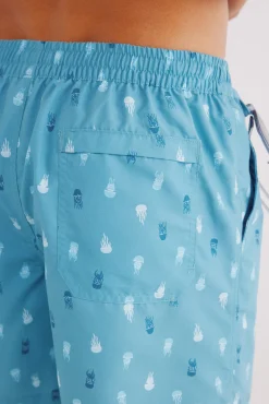 Springfield Bañador estampado medusas