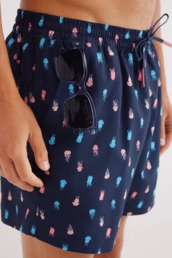 Springfield Bañador estampado medusas