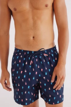 Springfield Bañador estampado medusas