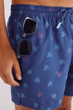 Springfield Bañador estampado pulpos