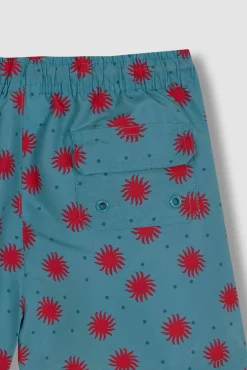 Crianças Gocco Bañador estampado soles azul claro