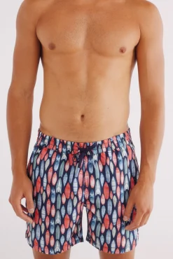 Springfield Bañador estampado tablas de surf