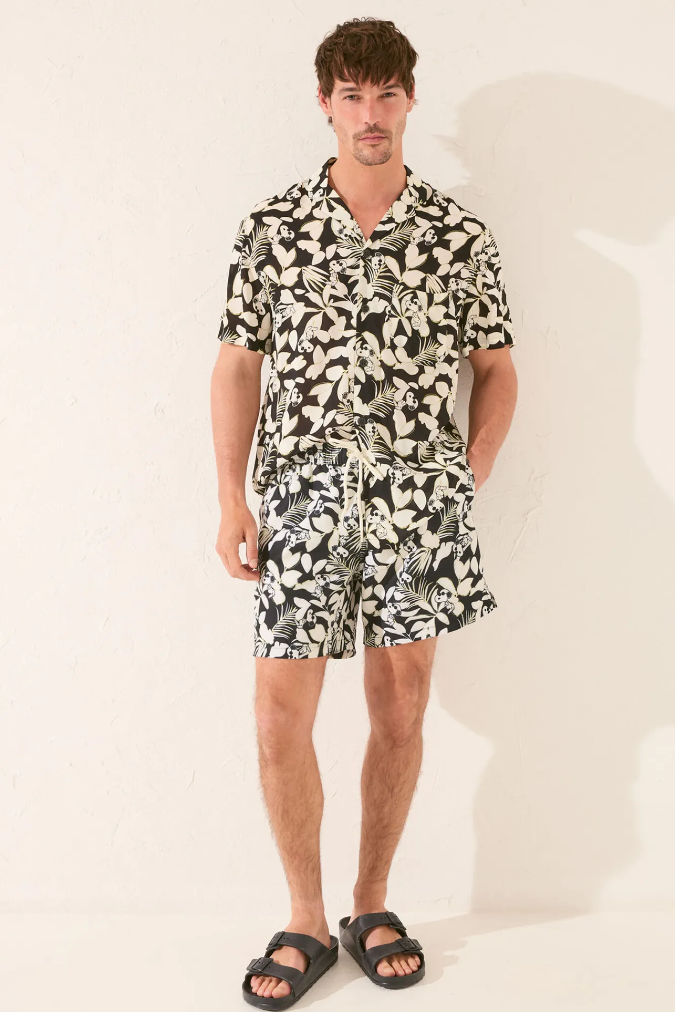 Women'secret Bañador hombre print tropical Snoopy