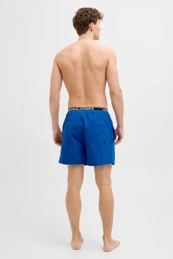 Jack & Jones Bañador liso con cintura logo
