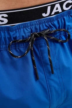 Jack & Jones Bañador liso con cintura logo