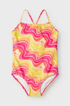 Crianças Name it Bañador niña tie dye