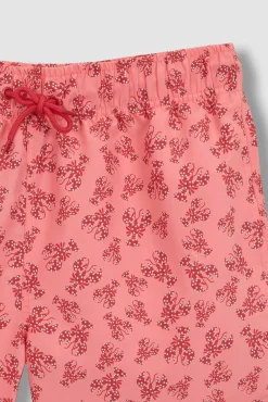 Gocco Bañador padre estampado langosta rosa