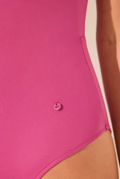 Women'secret Bañador Perfect Shape escote cuadrado