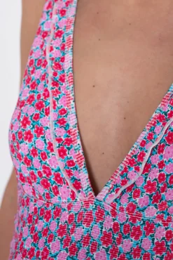 Ohma! Bañador premamá con textura print flores