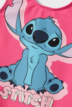 Crianças Name it Bañador rosa Lilo y Stitch