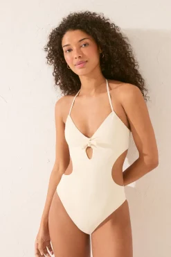 Women'secret Bañador trikini blanco