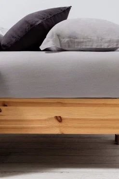 Textura Bajera de lino algodón. Cama 180-200cm.