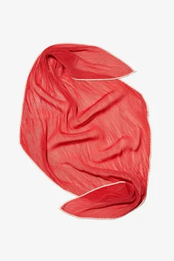 Vilanova Bandana plisada semitransparente
