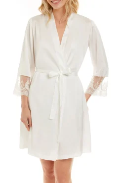 Ivette Bridal Bata corta crepe essen