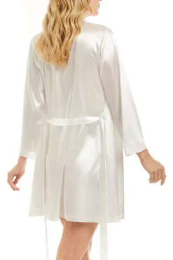 Ivette Bridal Bata corta satén cecile