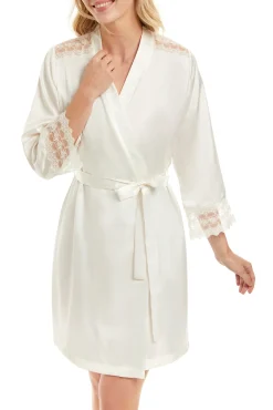 Ivette Bridal Bata corta satén grace