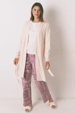 Women'secret Bata larga canalé
