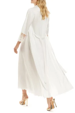 Ivette Bridal Bata larga crepe essen