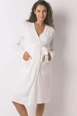 Women'secret Bata larga "maternity" clásica