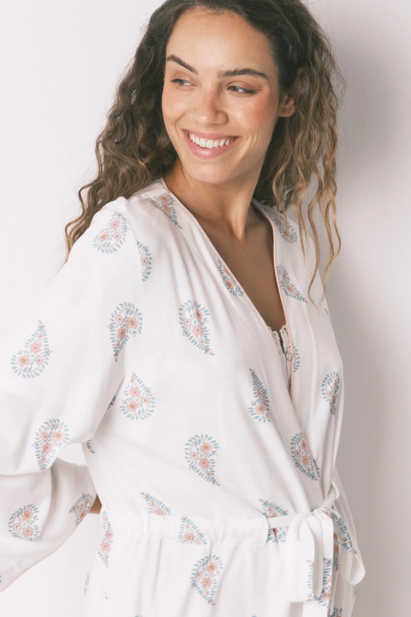 Women'secret Bata larga "maternity" print sello