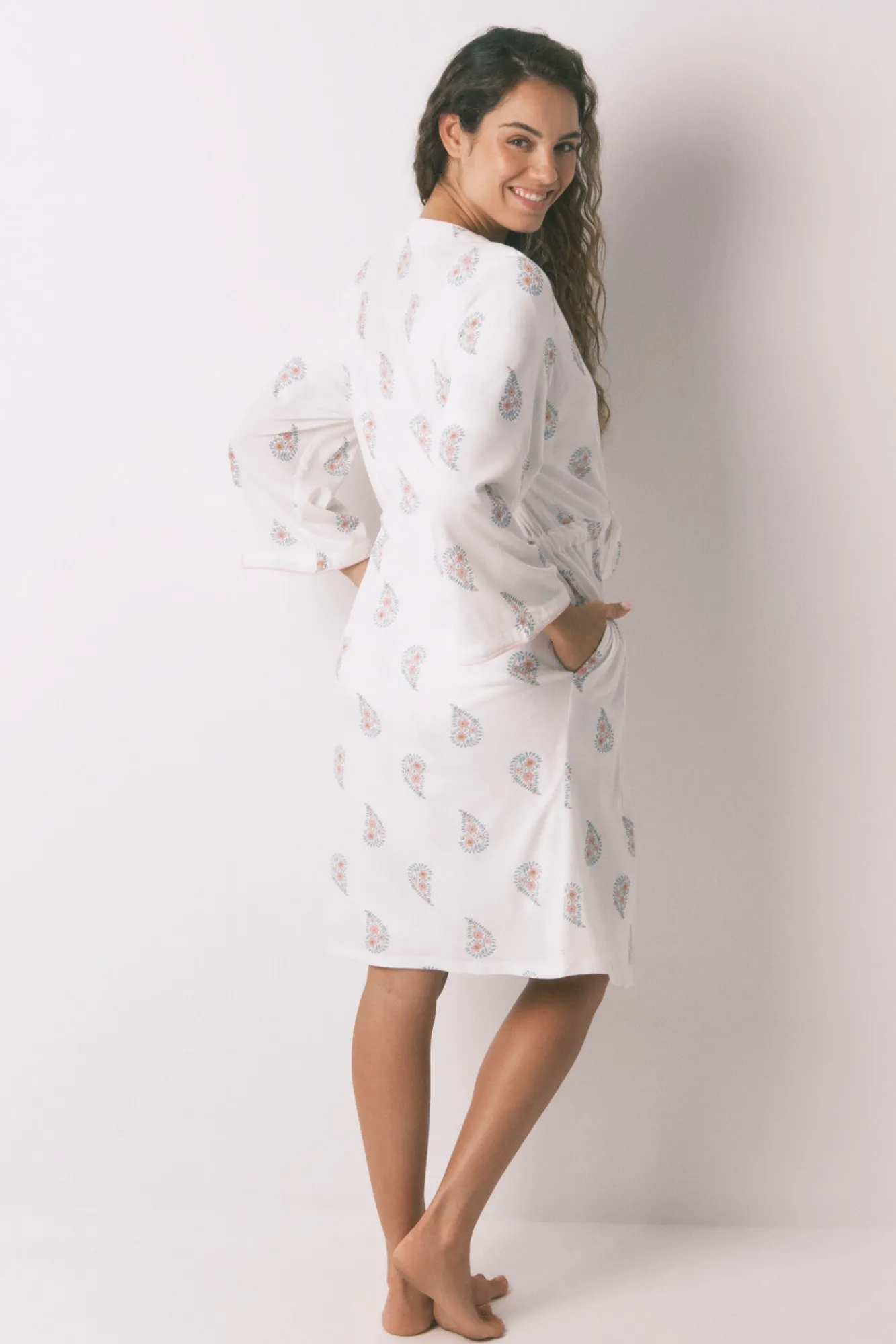 Women'secret Bata larga "maternity" print sello