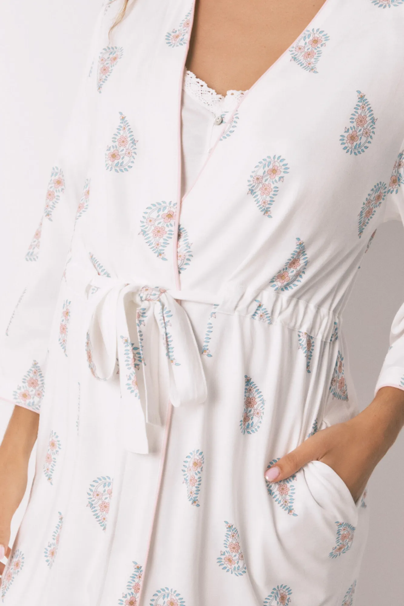 Women'secret Bata larga "maternity" print sello