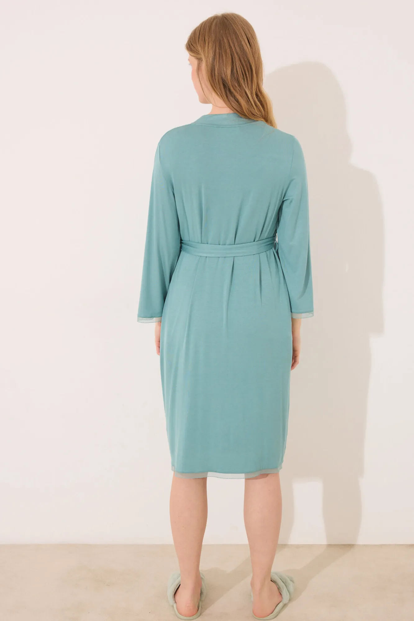 Women'secret Bata larga "maternity" agua