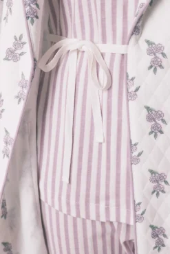 Women'secret Bata midi acolchada flores