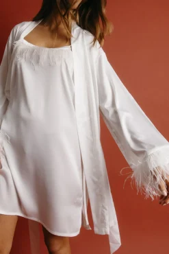 Admas Bata Novia Satén Plumas Marabu Luxe