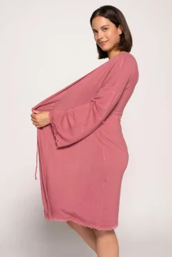 Ohma! Bata Premamá Con Encaje A Tono