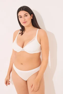 Women'secret BEAUTIFUL Sujetador clásico relleno tul plumeti