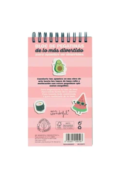 Mr. Wonderful Bloc de pegatinas para animar apuntes ¡y hasta los lunes!