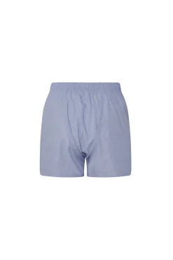 Blue fabric boxers