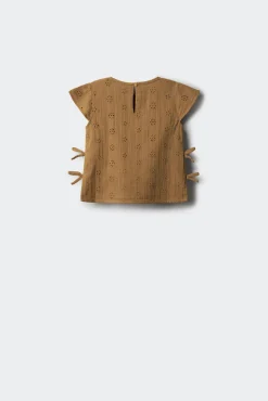 Crianças Springfield Kids Blusa bordado suizo niña